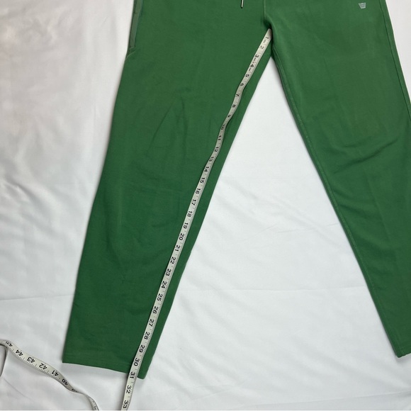 Mack Weldon Mens Ace Sweatpants XL Green Tapered Stretch C3 - Picture 10 of 11